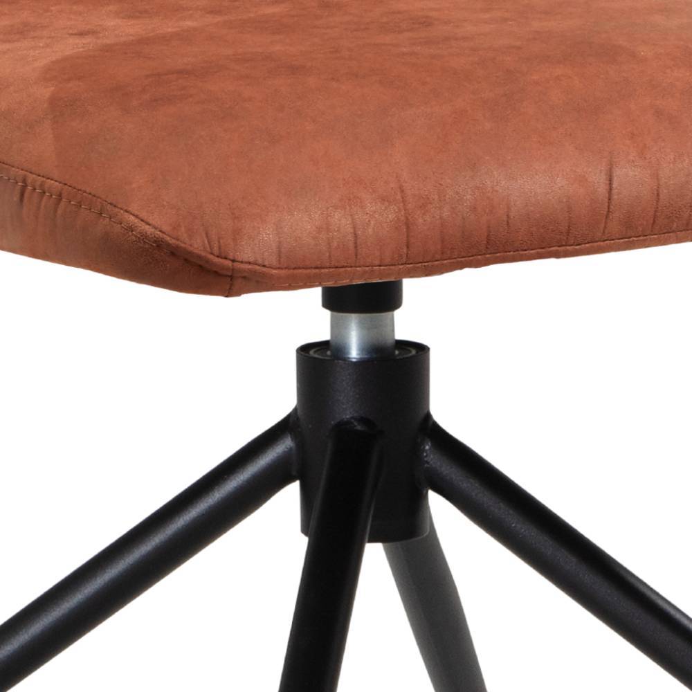 Esstisch Stühle Enya um 360 Grad drehbar in modernem Design (2er Set)