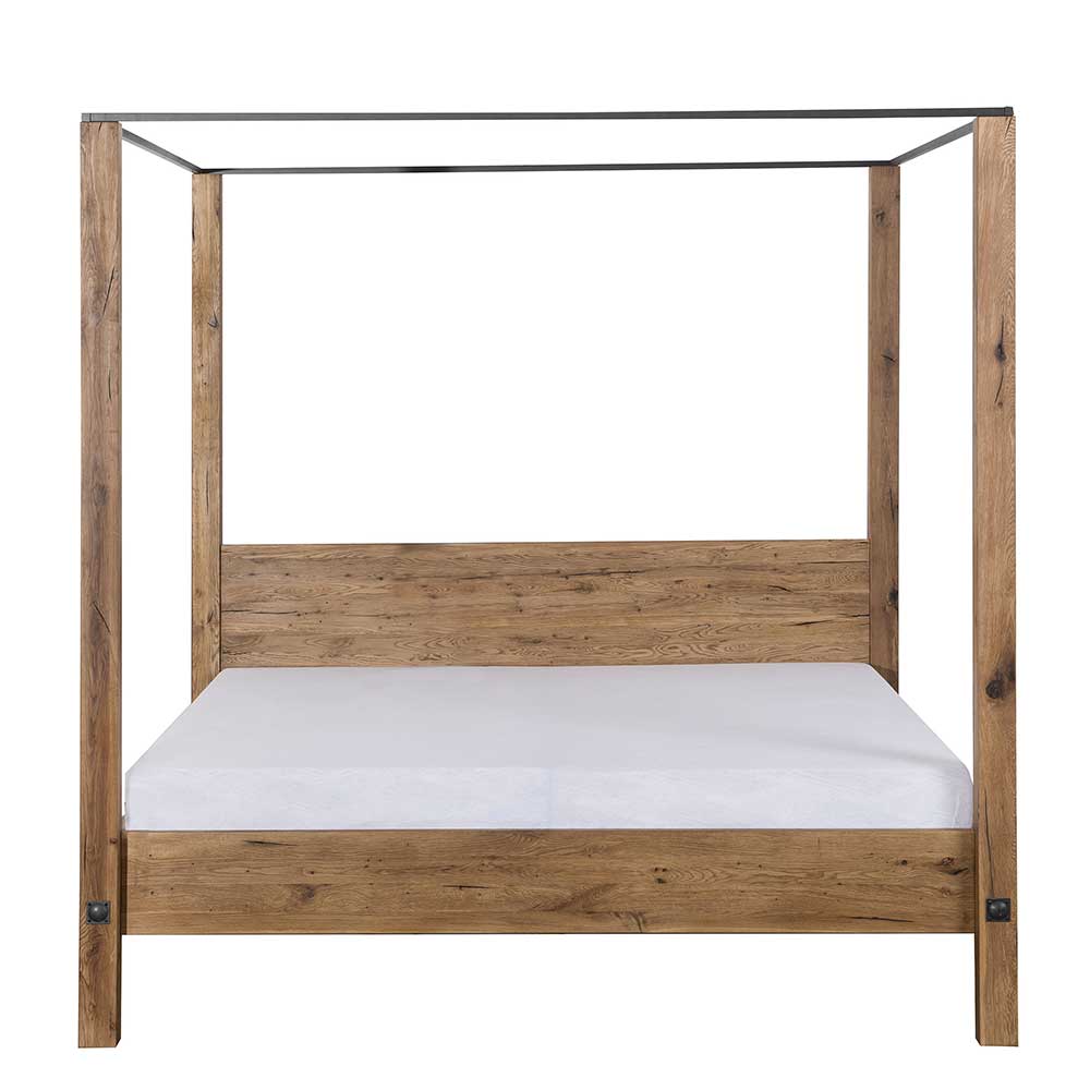 Himmelbett Amigo in Sumpfeichefarben