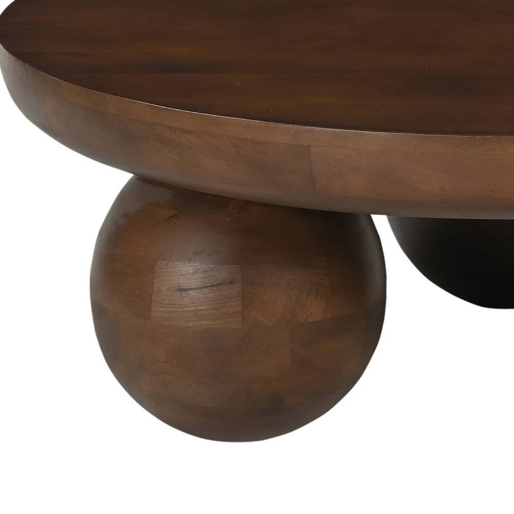 Salontisch Iloca in modernem Design - Dunkelbraun