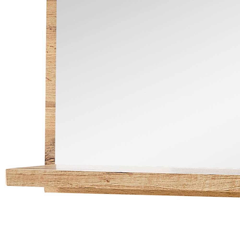 Flurspiegel Alamo in Altholz Optik 135 cm breit