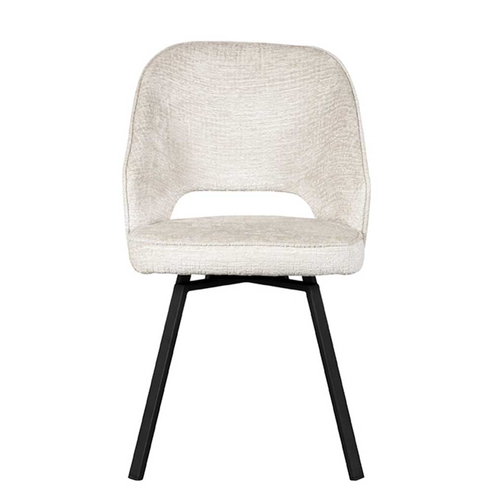 Essstuhl Karontac im Skandi Design um 360 drehbar (2er Set)