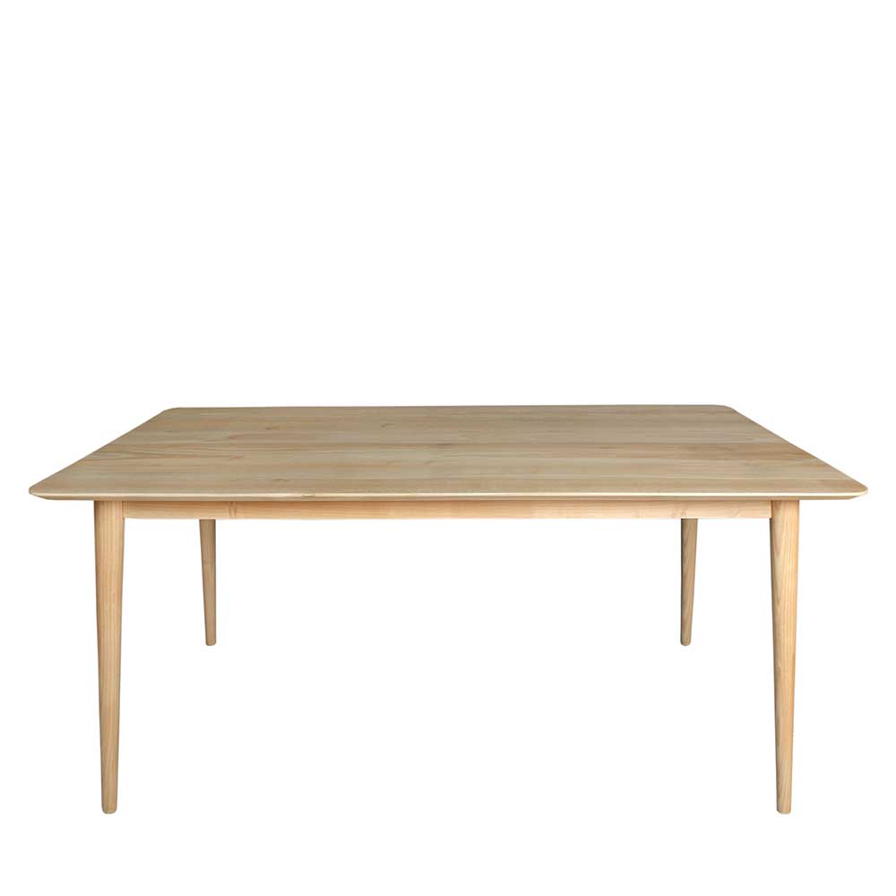 Esstisch Page mit Massivholzplatte im Skandi Design