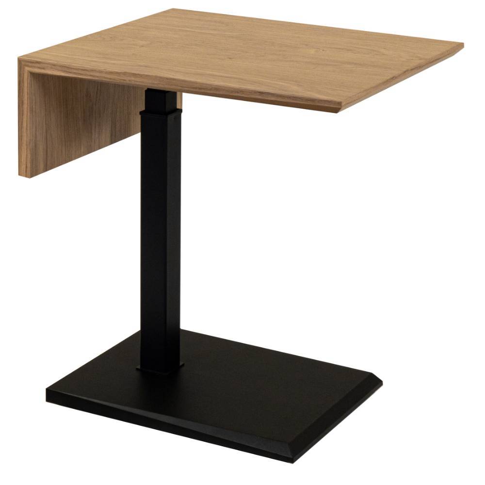 Beistelltisch Sofa Louis höhenverstellbar auf Säulengestell