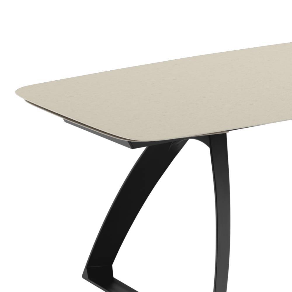 Küchentisch Diadonna in modernem Design mit Keramikplatte