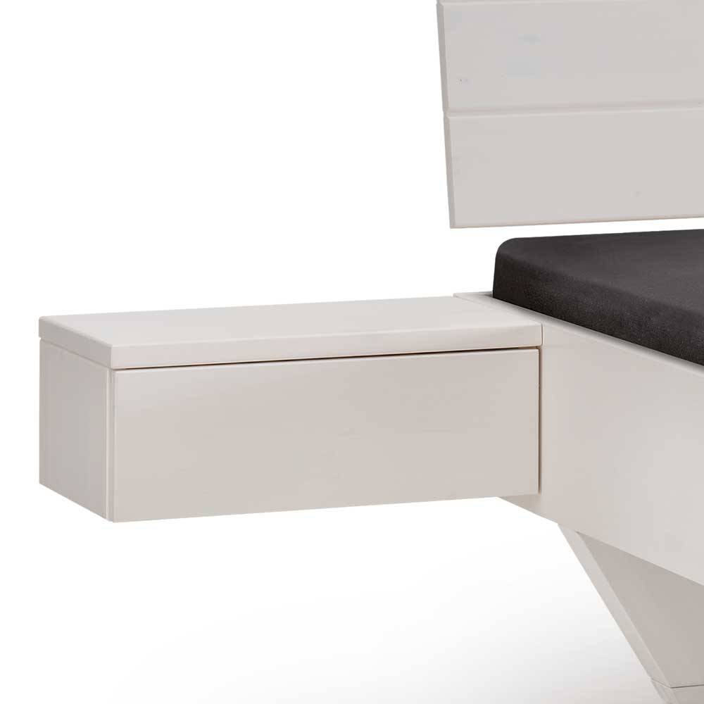 Bettgestell Venezia in modernem Design aus Kiefer Massivholz