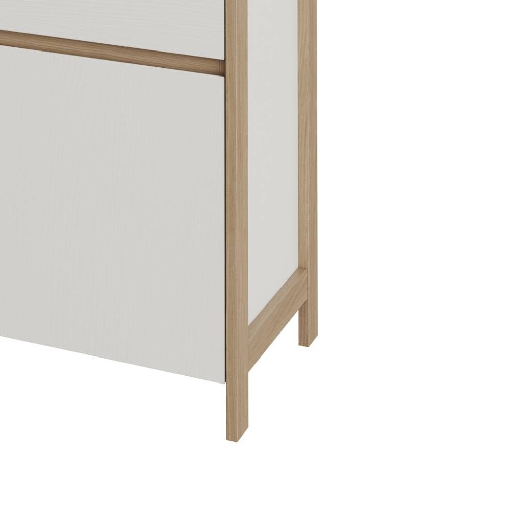Wohnwand Labrassa vierteilig im Skandi Design (vierteilig)