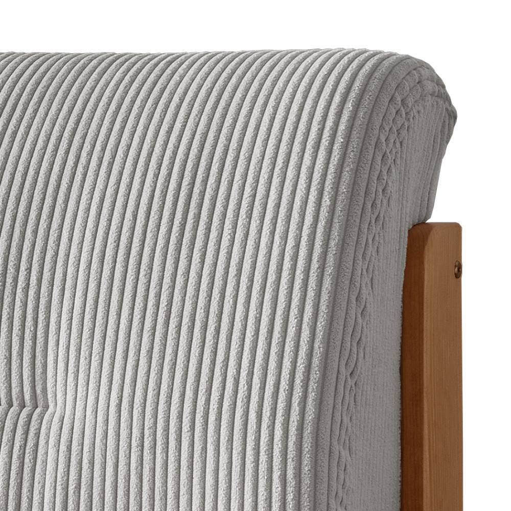 Landhausstil Schlafsofa Attrona aus Kiefer Massivholz 154 cm breit