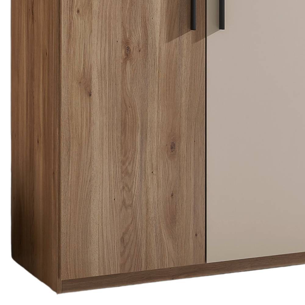 Kleiderschrank Mero mit Drehtüren 301 cm breit