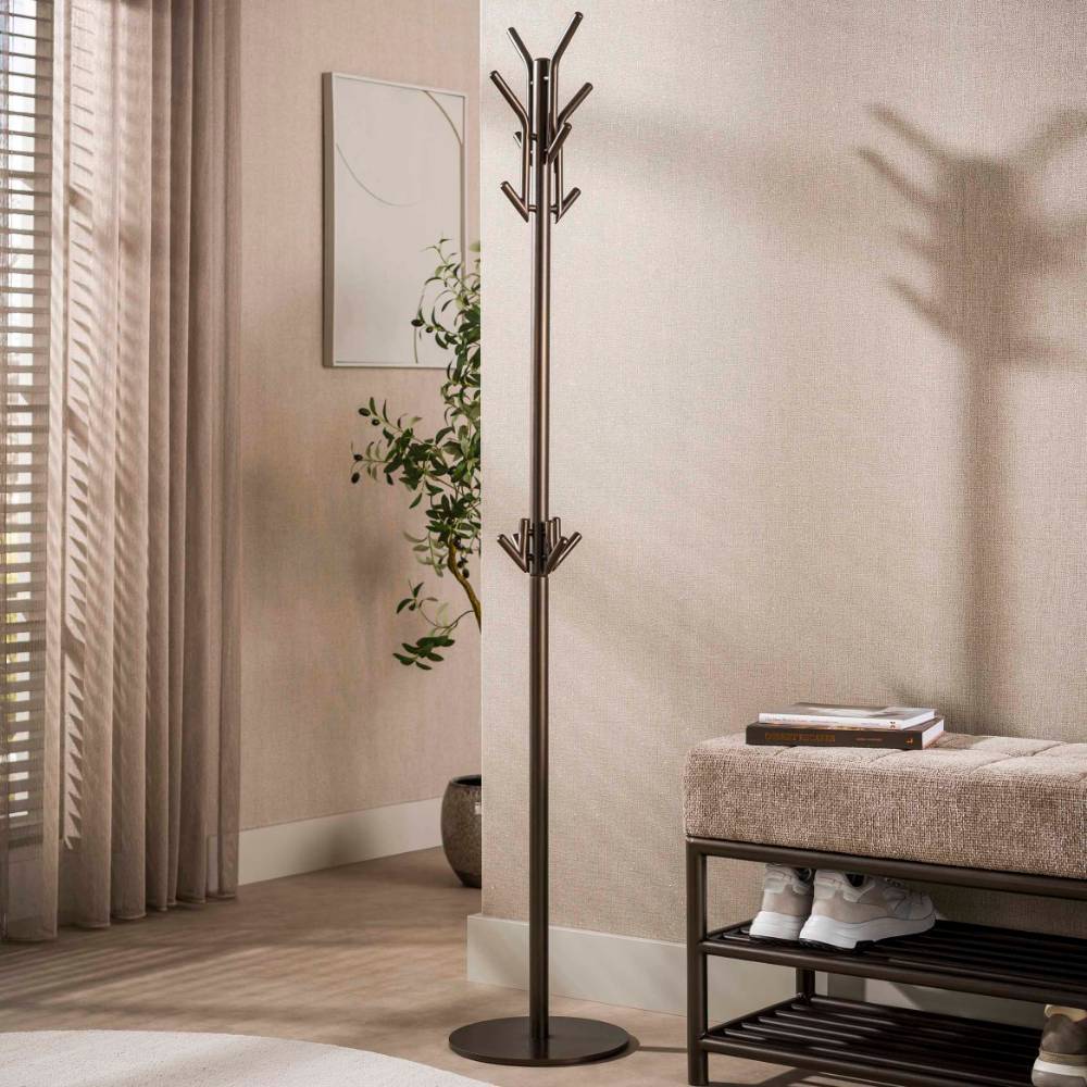 Standgarderobe Vicetto im Industry und Loft Stil aus Stahl