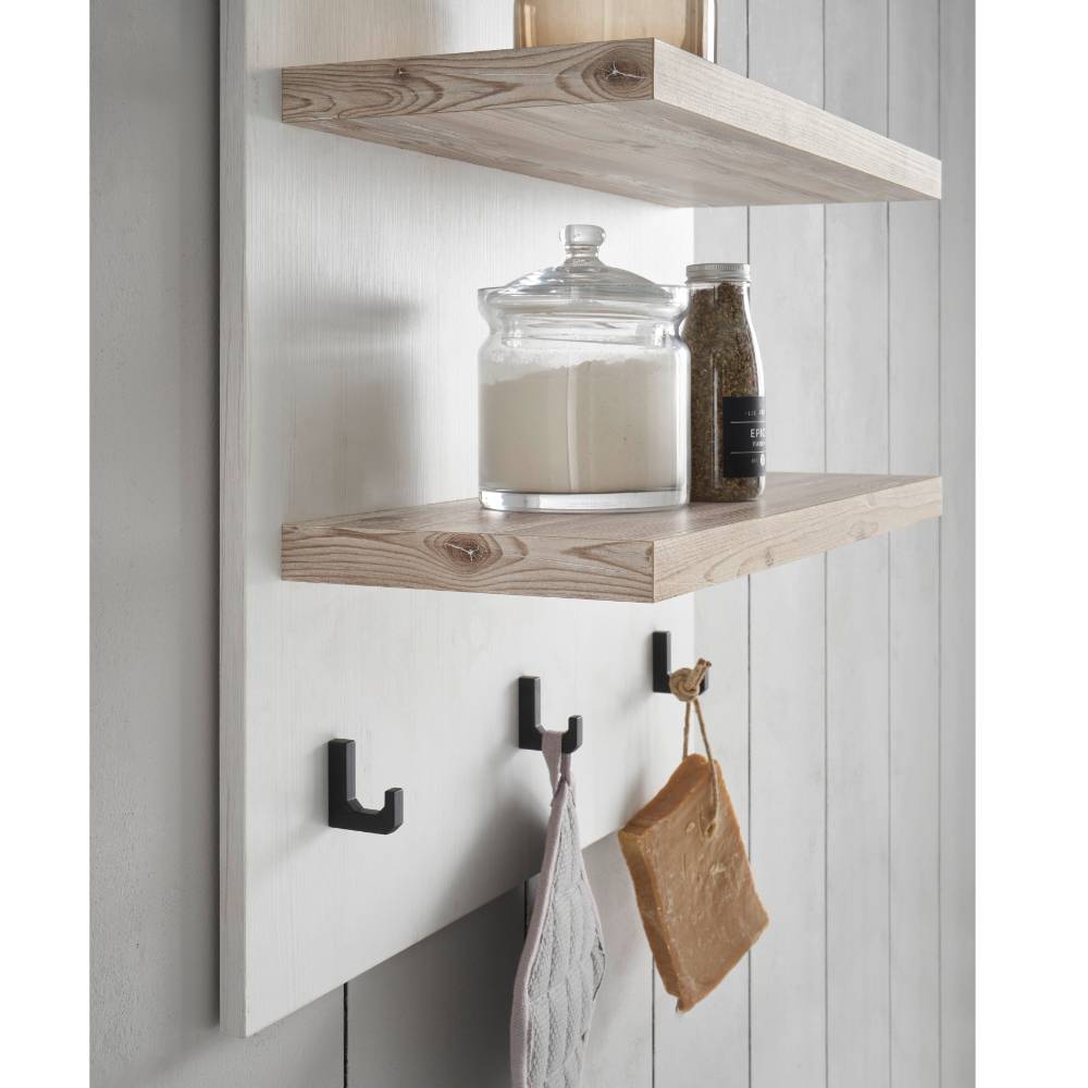 Wandhängeregal Flurencina im Landhausstil 65 cm hoch