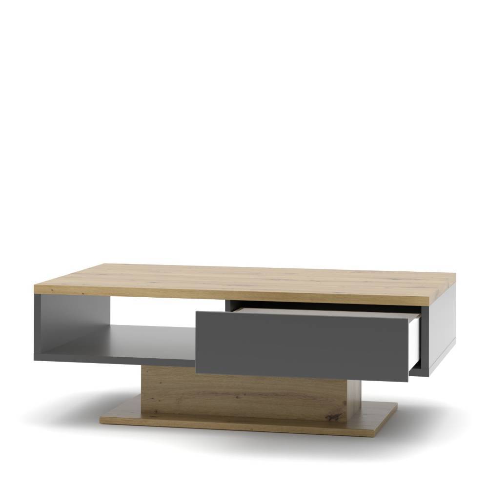Couchtisch Yarisis in modernem Design mit einer Schublade