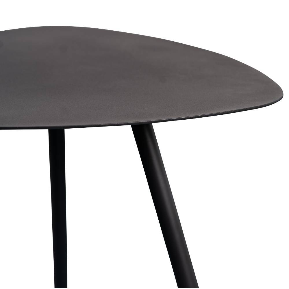 Couchtisch Flaktema in Wankelform im Retrostil