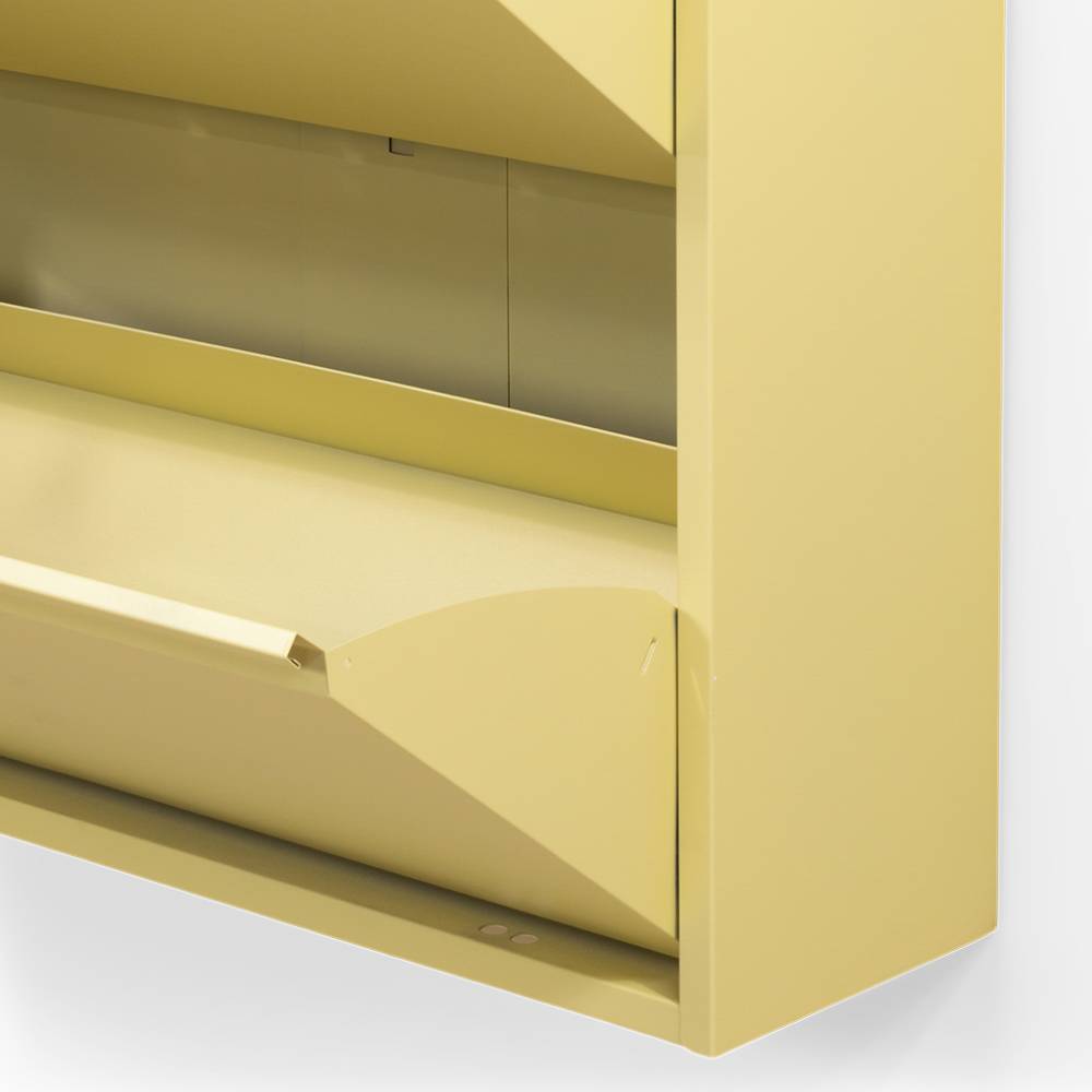 Garderobenschuhschrank Loukan für die Wandmontage 23 cm tief