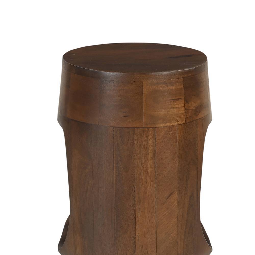 Beistelltischchen Iloca aus Mangobaum Massivholz in modernem Design