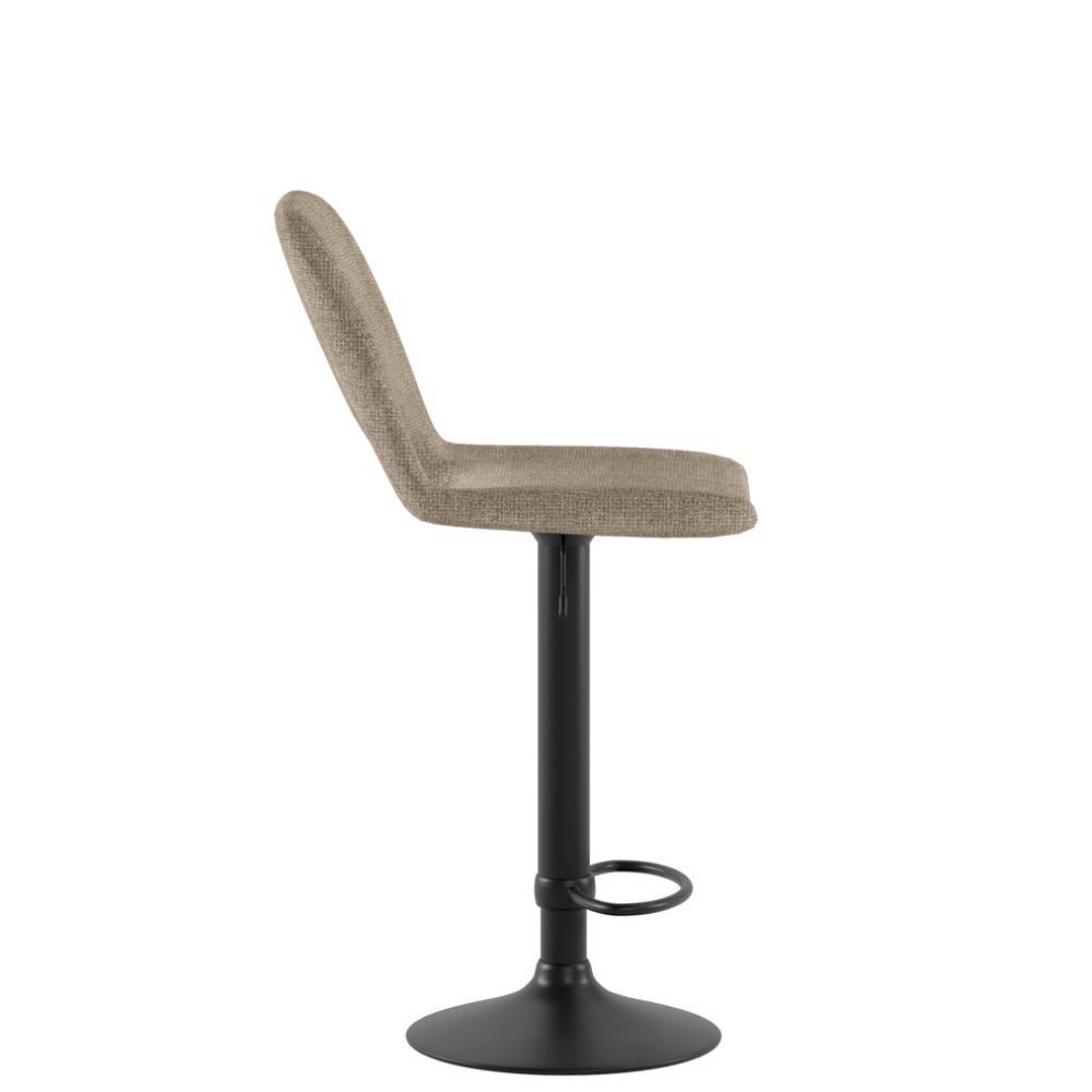 Barstuhl Orangeta in modernem Design mit Tellerfuß (2er Set)