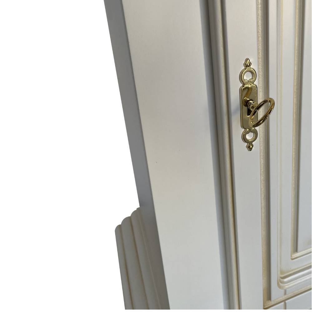 Kommode Ewana in italienischem Design - Antikweiß