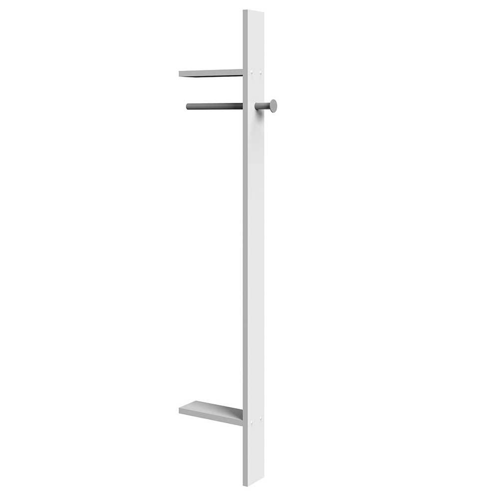 Garderobe für die Wand Thorau in Weiß Made in Germany