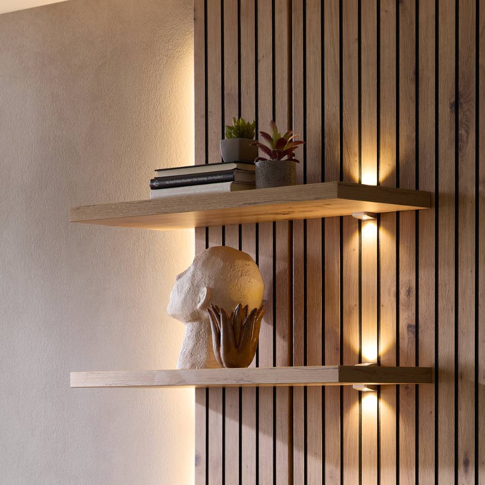 Wandregal Yarisis im 2er Set in modernem Design (2er Set)