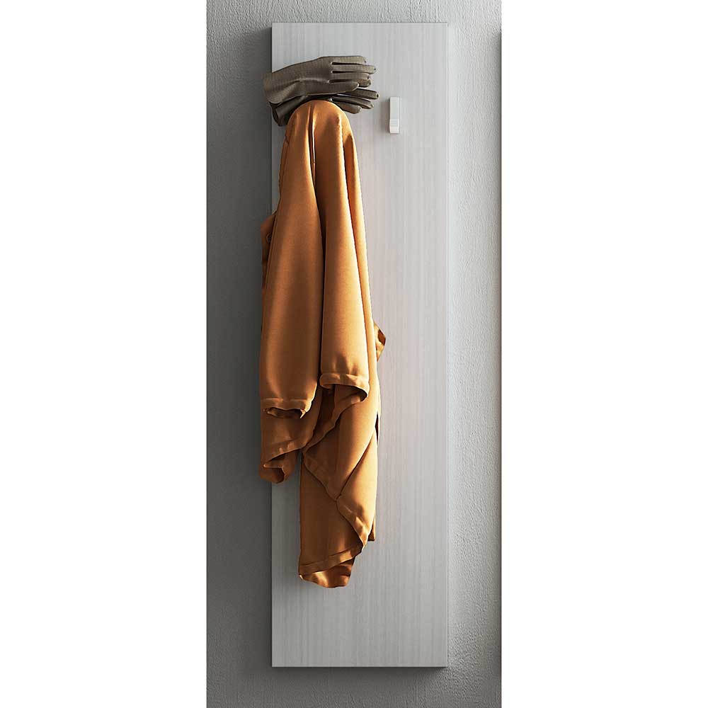Garderobenpaneel Curney in Eukalyptusfarben 110 cm hoch
