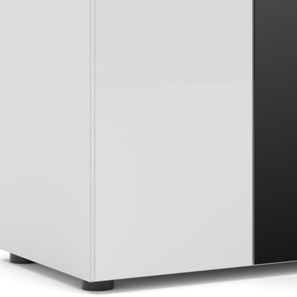 Dielenkleiderschrank Pandoro 41 cm tief mit Spiegeltür