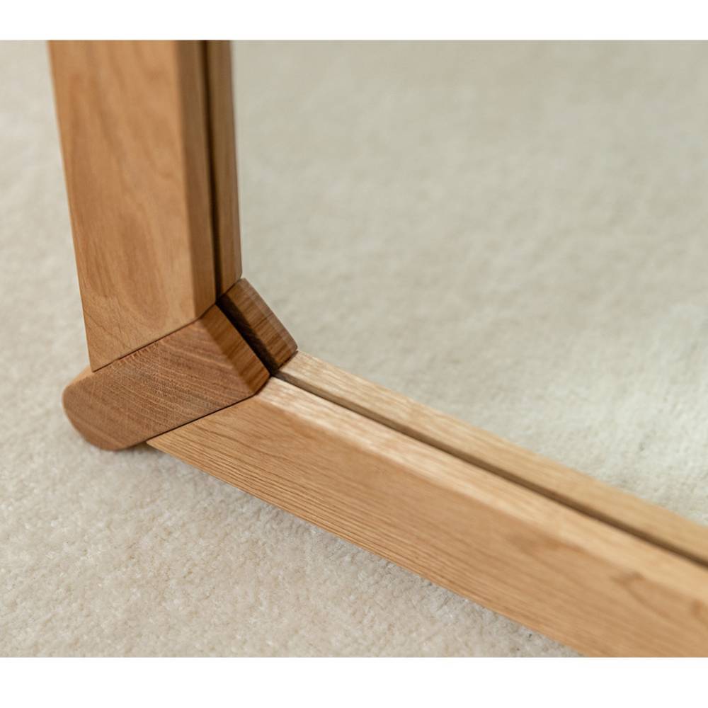 Ganzkörperspiegel Gravura 179 cm hoch mit Holzrahmen