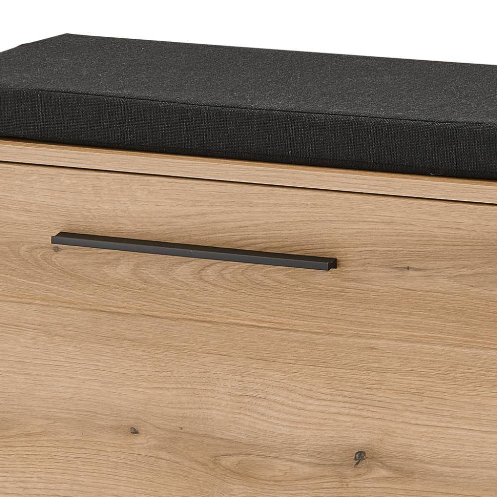 Garderobenbank Nemphia inklusive Sitzpolster Auflage 80 cm breit