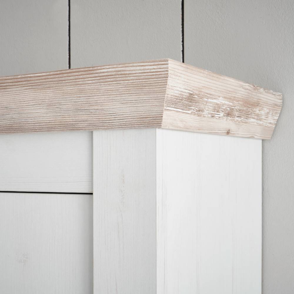 Küchenmöbel Flurencina im Landhausstil 264 cm breit (vierteilig)