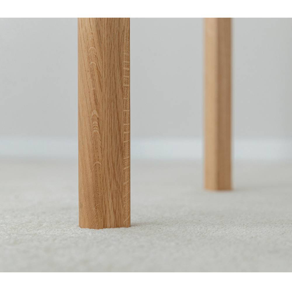 Schminkkonsole Gravura aus Eiche Massivholz in modernem Design