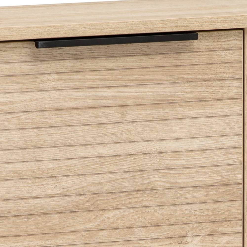 Badschrank Tayler mit Toilettenpapierhalter 17 cm tief