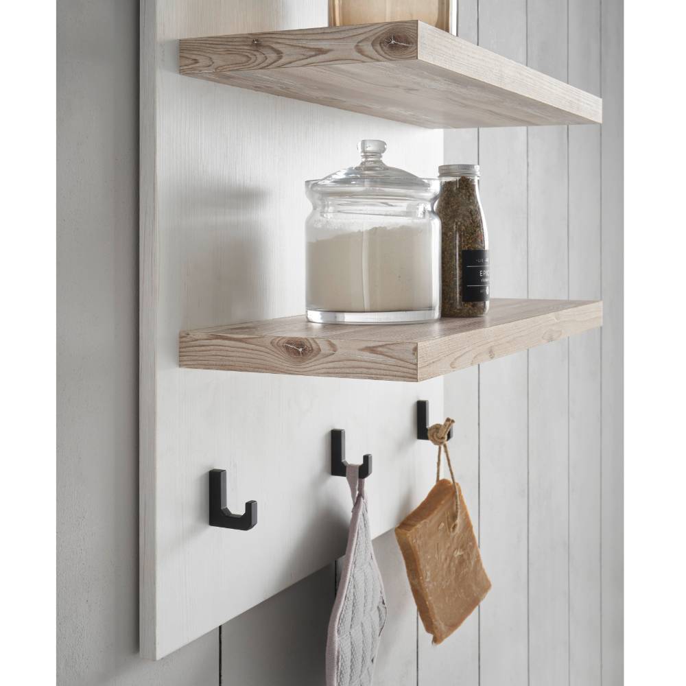 Landhausküche Flurencina in Weiß 192 cm breit (vierteilig)