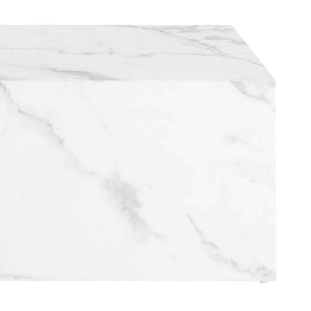 Wohnzimmertisch Gondama in Block-Form - Marmor Optik