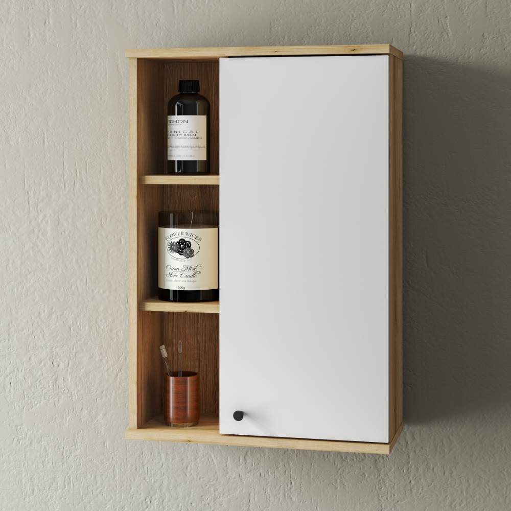 Badezimmerhängeschrank Zyret 51 cm breit und 75 cm hoch