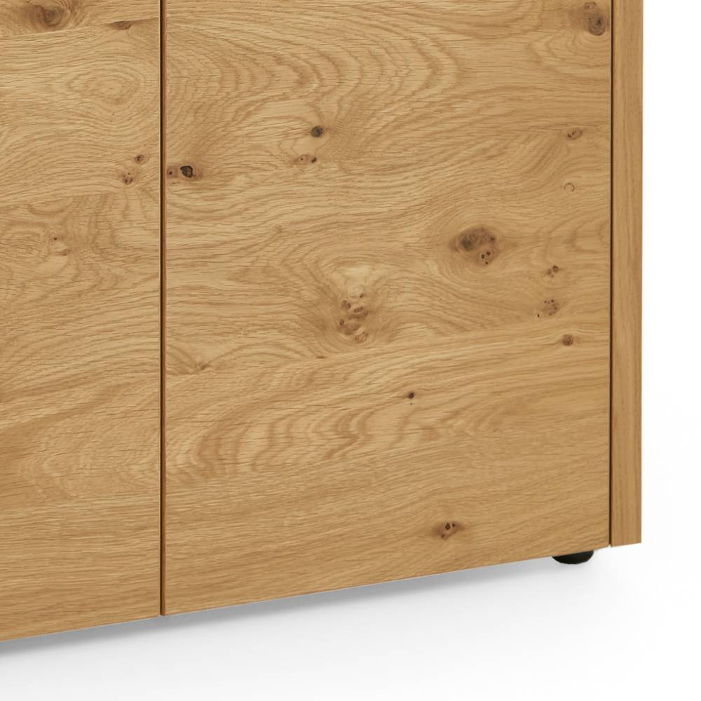 Garderobenschuhschrank Damiette mit einer Schublade 103 cm hoch