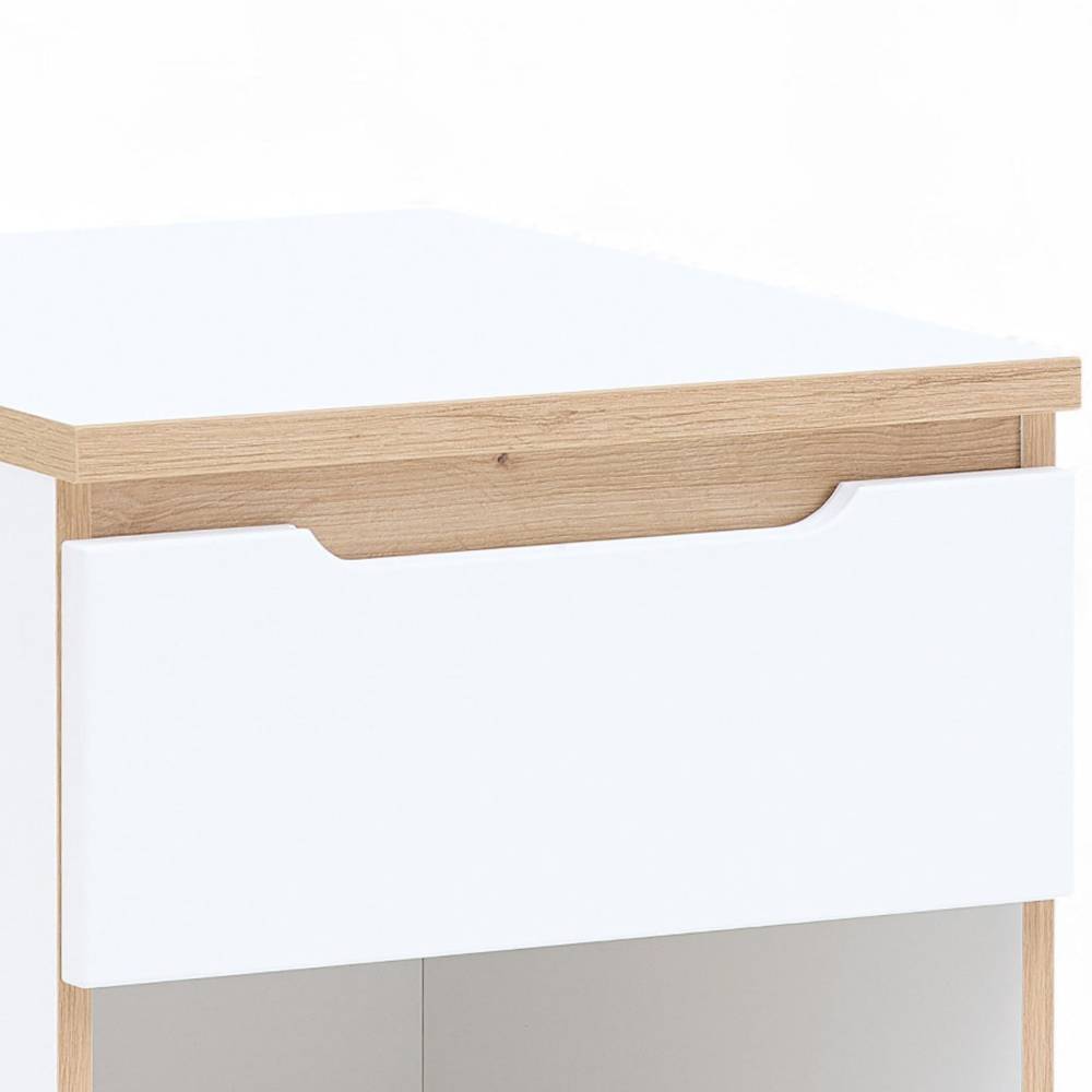 Rollcontainer Mariocavo mit einer Schublade 66 cm hoch