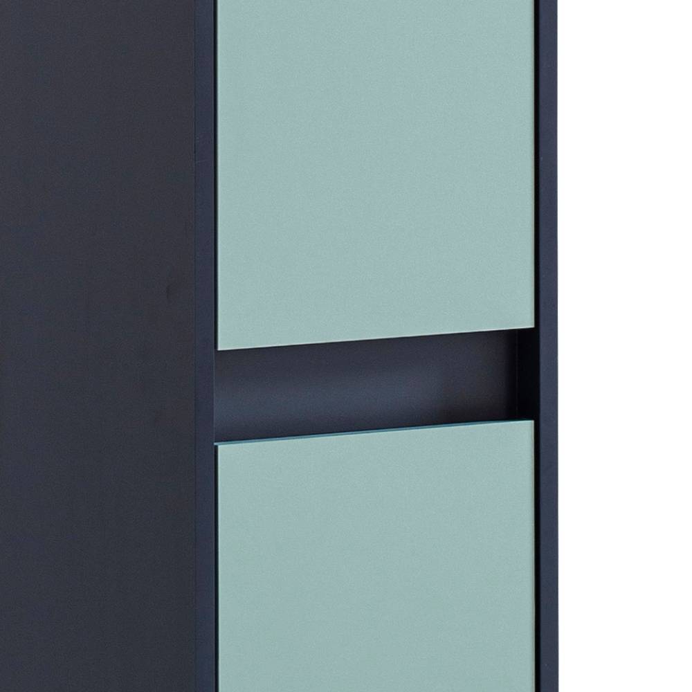 Bad Hochschrank Elliot 170 cm hoch mit Drehtüren