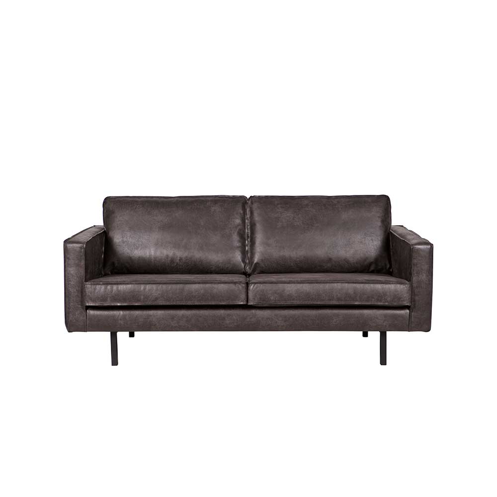 Loungesofa Brunca in Schwarz modern