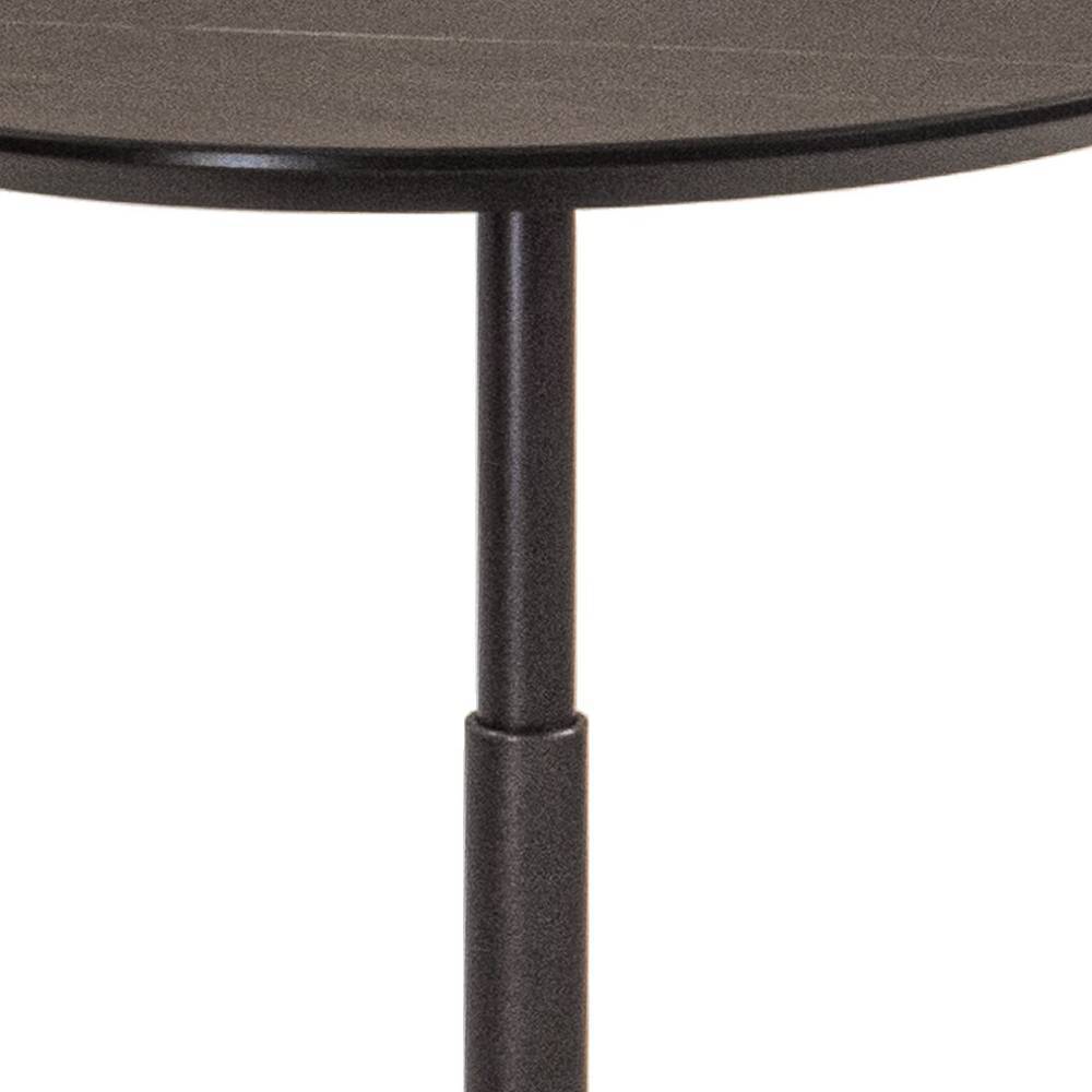Beistelltisch Maroko in Marmor Optik höhenverstellbar