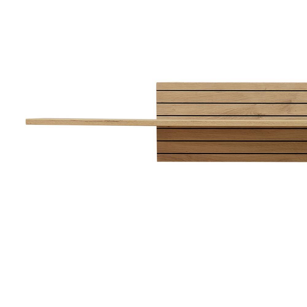 Wandboard Ilitalcon in Wildeichefarben 160 cm breit