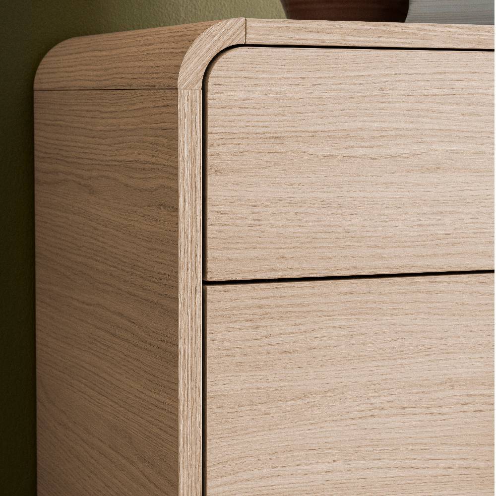 Sideboard Snake im Skandi Design mit drei Schubladen