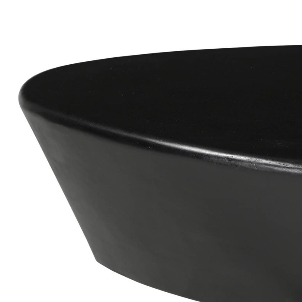 Wohnzimmertisch Mercana in Schwarz 107 cm breit