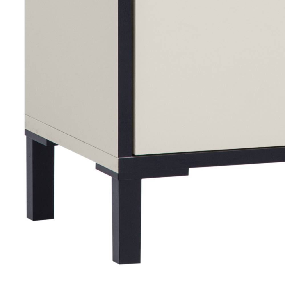 Kommode Isabelona mit vier Schubladen 104 cm hoch