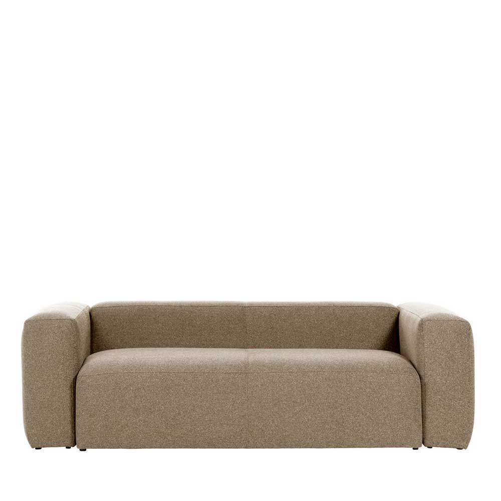 3 Sitzer Sofa Stem in Beige 240x100 cm