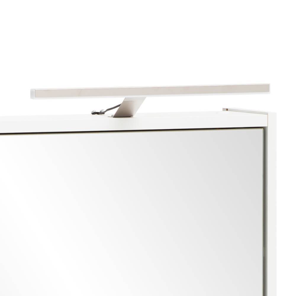 Spiegelschrank Clariusca mit LED Beleuchtung 64 cm hoch