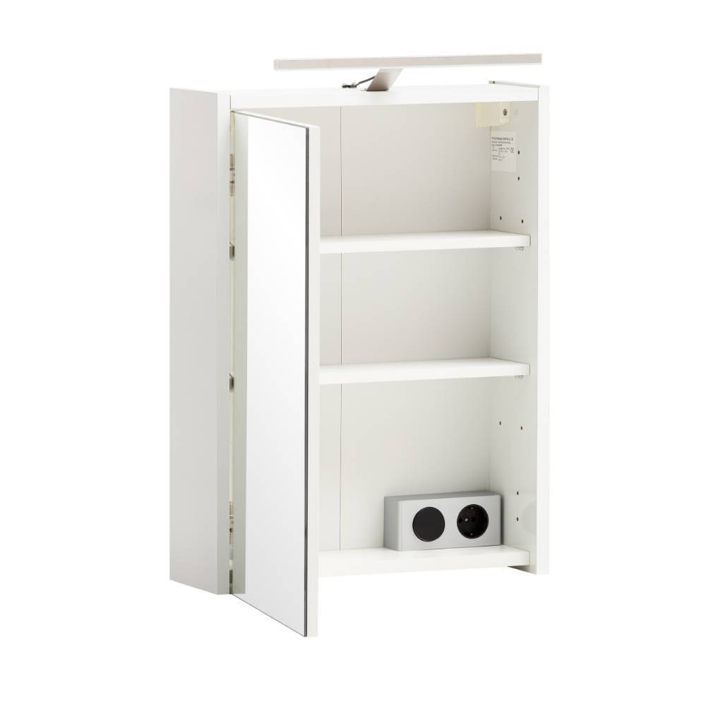 Spiegelschrank Clariusca mit LED Beleuchtung 64 cm hoch