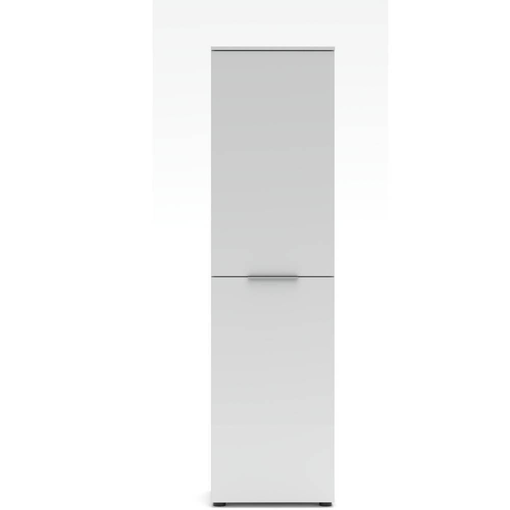 Dielenschrank Pandoro in Weiß 196 cm hoch