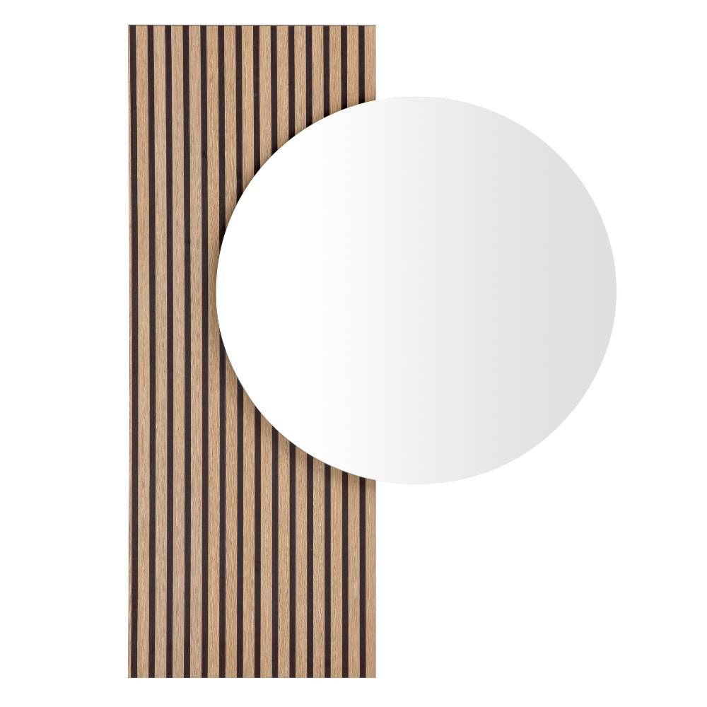 Wandspiegel Capolyna in modernem Design mit Paneel