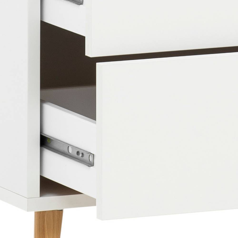 Kommode Linz im Skandi Design mit vier Schubladen