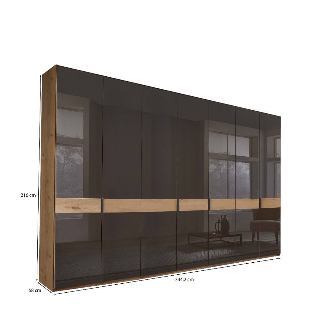 Drehtürenkleiderschrank Merkur 344 cm breit - Made in Germany