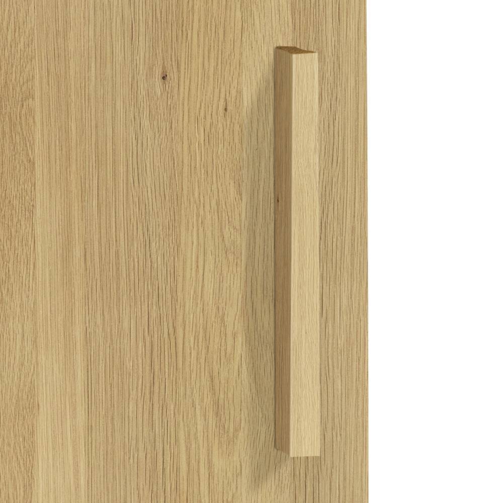 Schrank Latina in Eiche hell und Anthrazit