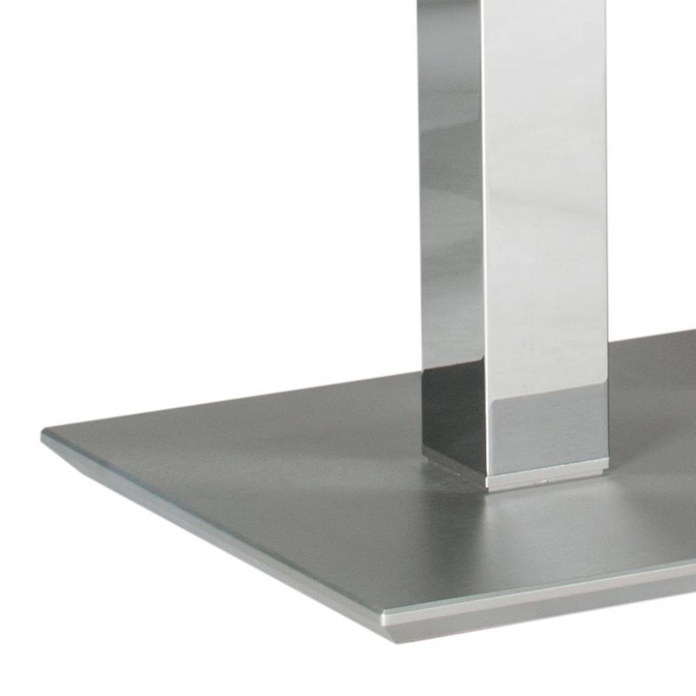 Wohnzimmertisch Atlona 110 cm breit mit Glasplatte